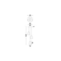Nova Luce 9416967 ALISH Pendelleuchte Schwarz 6