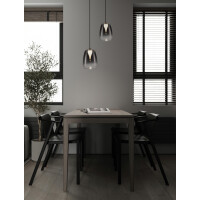 Nova Luce 9009174 OBLO Pendelleuchte Schwarz 2