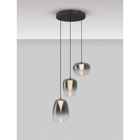Nova Luce 9009176 OBLO Pendelleuchte Schwarz 4