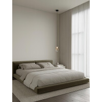 Nova Luce 9009173 OBLO Pendelleuchte Schwarz / Amber 2