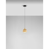 Nova Luce 9416958 ORENDA Pendelleuchte Schwarz & Gold 4