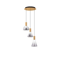 Nova Luce 9236306 VOI Pendelleuchte Gold gallery
