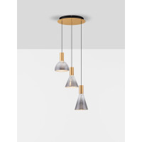 Nova Luce 9236306 VOI Pendelleuchte Gold 4