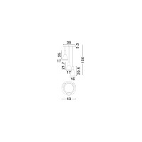 Nova Luce 9236306 VOI Pendelleuchte Gold 6