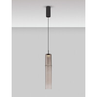 Nova Luce 9009165 SANO Pendelleuchte Schwarz / Mocca 5