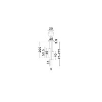 Nova Luce 9009167 SANO Pendelleuchte Schwarz / Mocca 6