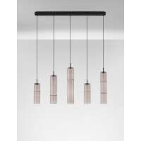 Nova Luce 9009171 SANO Pendelleuchte Schwarz / Mocca 3