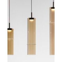 Nova Luce 9009172 SANO Pendelleuchte Gold / Cognac 5