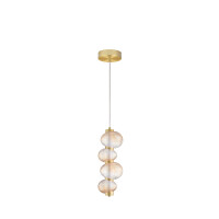 Nova Luce 9009184 LEDA Pendelleuchte Gol gallery