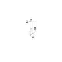 Nova Luce 9695273 DIONE Pendelleuchte Schwarz 6