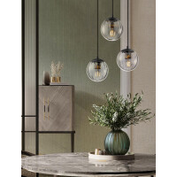 Nova Luce 9236317 ABBACUS Pendelleuchte Schwarz 2