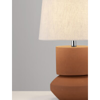 Nova Luce 9001060 IZUMI Tischleuchte Teraccota 5
