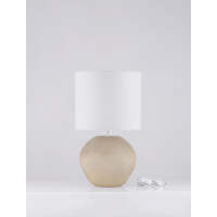 Nova Luce 9919102 MIZU Tischleuchte Creme 3