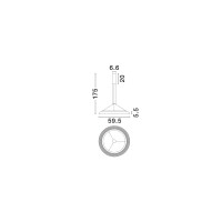Nova Luce 9030110 MANTLE Pendelleuchte Weiß 6