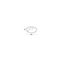 Nova Luce 9695508 LONELA Deckenleuchte Schwarz 6