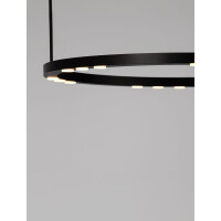 Nova Luce 9030925 LUNETTE Pendelleuchte Schwarz 8