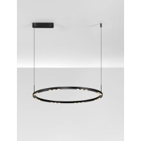 Nova Luce 9030926 LUNETTE Pendelleuchte Schwarz 7