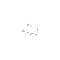 Nova Luce 9030897 DEOS Pendelleuchte Weiß 7