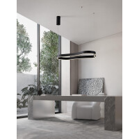 Nova Luce 9345691 DUSSA Pendelleuchte Schwarz 2