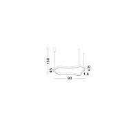 Nova Luce 9345691 DUSSA Pendelleuchte Schwarz 5