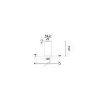 Nova Luce 9088119 AKRO Pendelleuchte Schwarz 7