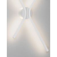 Nova Luce 9088117 AKRO Wandleuchte Weiß 6