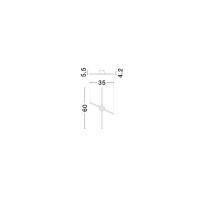 Nova Luce 9088117 AKRO Wandleuchte Weiß 7