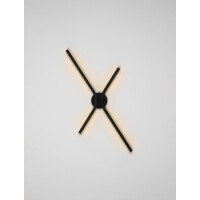 Nova Luce 9088118 AKRO Wandleuchte Schwarz 4