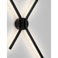 Nova Luce 9088118 AKRO Wandleuchte Schwarz 6