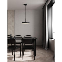 Nova Luce 9695320 OPHELIA Pendelleuchte Schwarz/Holzdekor 2