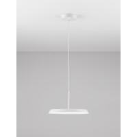 Nova Luce 9695321 OPHELIA Pendelleuchte Weiß/Holzdekor