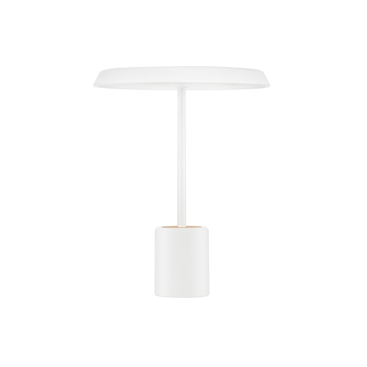 5212017458230 - 9695323 OPHELIA Tischleuchte Weiß Holzdekor