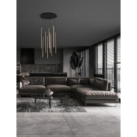 Nova Luce 9081804 GRATTA Pendelleuchte Schwarz 2