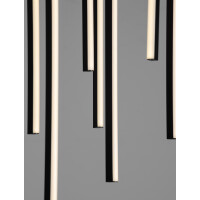 Nova Luce 9081804 GRATTA Pendelleuchte Schwarz 6