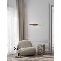 Nova Luce 9081809 AMICA Wandleuchte Schwarz 2
