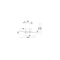 Nova Luce 9081832 ANTAMA Pendelleuchte Schwarz 6