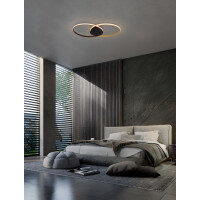 Nova Luce 9081825 AVEO Deckenleuchte Schwarz & Gold 2