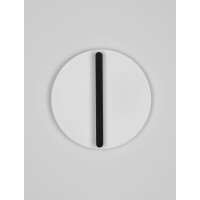 Nova Luce 9580581 NALU Wandleuchte Schwarz & Weiß 