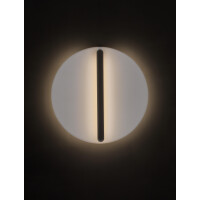 Nova Luce 9580581 NALU Wandleuchte Schwarz & Weiß 