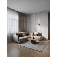 Nova Luce 9060242 PARON Wandleuchte Schwarz & Gold 2