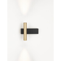 Nova Luce 9060242 PARON Wandleuchte Schwarz & Gold 4
