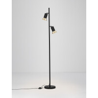 Nova Luce 9011450 LUVIA Stehlampe Schwarz/Gold 4