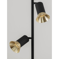 Nova Luce 9011450 LUVIA Stehlampe Schwarz/Gold 7