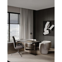 Nova Luce 9011409 NESSI Tischleuchte Schwarz/Gold 2