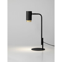Nova Luce 9011409 NESSI Tischleuchte Schwarz/Gold 4