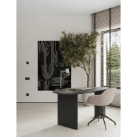 Nova Luce 9011408 NESSI Tischleuchte Weiß/Schwarz 2
