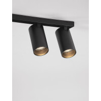 Nova Luce 9030912 OSO Deckenleuchte Schwarz 6