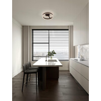 Nova Luce 9060283 BIANCO Deckenleuchte Schwarz 2
