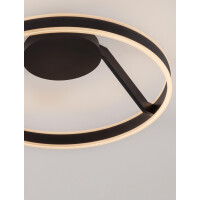 Nova Luce 9060285 BIANCO Deckenleuchte Schwarz 6