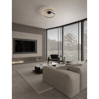 Nova Luce 9060287 BIANCO Deckenleuchte Schwarz 2